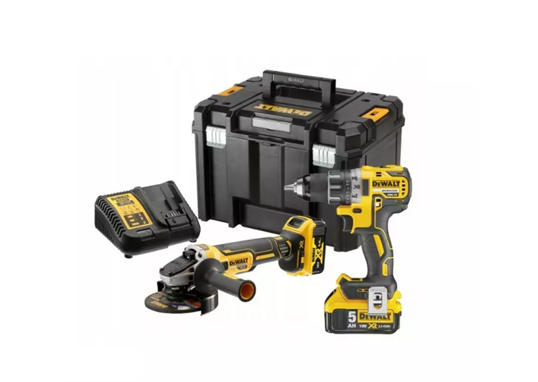 Zestaw narzędzi bezszczotkowych 18V DeWalt DCK2020P2T