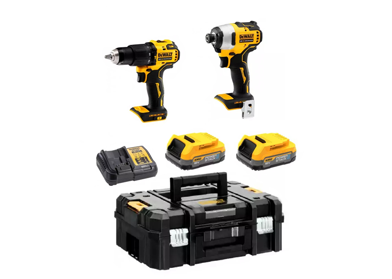 Zestaw elektronarzędzi 18V DeWalt DCK2062E2T