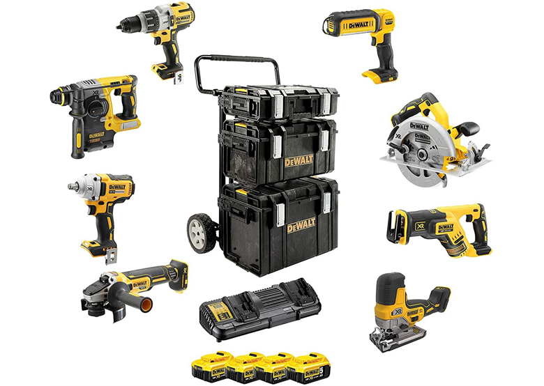 Zestaw elektronarzędzi 18V combo DeWalt DCK856P4