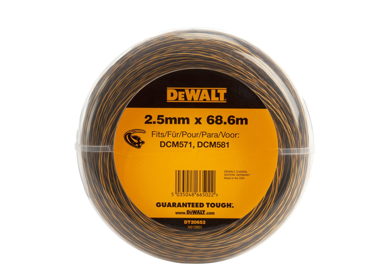 Dewalt DT20652 String Trimmer Line 2.5mm x 68.6m DeWalt DT20652-QZ