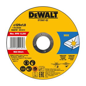 Tarcza korundowa DeWalt DT3507