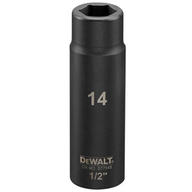 Klucz nasadkowy EXTREME IMPACT 1/2” 14/78mm DeWalt DT7548