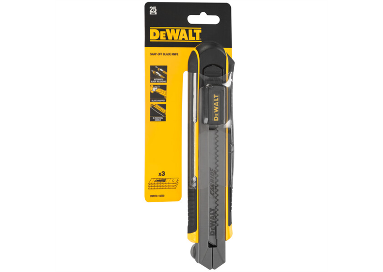 Nóż łamany 25mm DeWalt DWHT0-10250