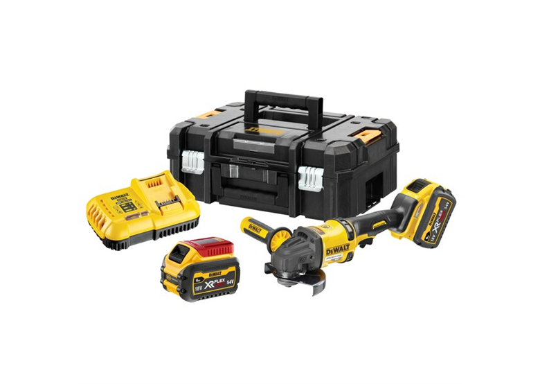 Szlifierka kątowa DeWalt FLEXVOLT DCG418T2 2x6,0Ah TSTAK II