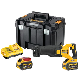 Pilarka szablowa DeWalt FLEXVOLT DCS389T2 2x6,0Ah TSTAK