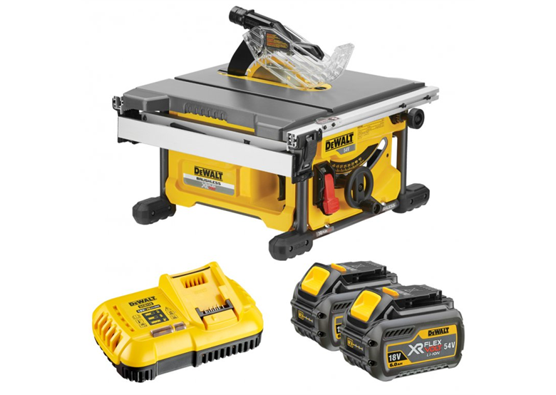 Pilarka stołowa DeWalt FLEXVOLT DCS7485T2 2x6,0Ah