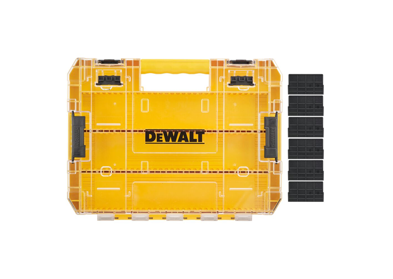 Duży organizer z 6 przegródkami DeWalt ToughCase DT70839