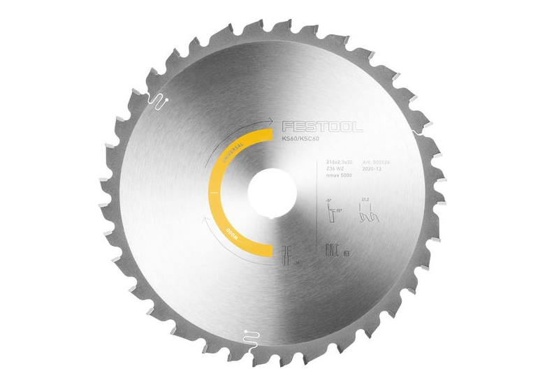 Piła tarczowa Festool 216x2,3x30 W36