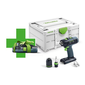 Wiertarko-wkrętarka Festool T18+3 Basic 4,0