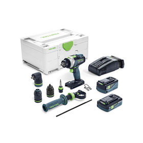 Wiertarko-wkrętarka udarowa Festool TPC18/4 5,2/4I-Set/XL-SC