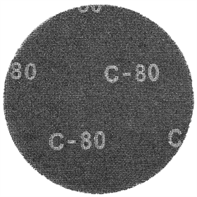 Siatka ścierna na rzep, 225mm, K80, do 59G260, 10szt. Graphite 55H744