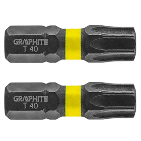 Bity udarowe TX40x25mm, 2szt. Graphite 56H517