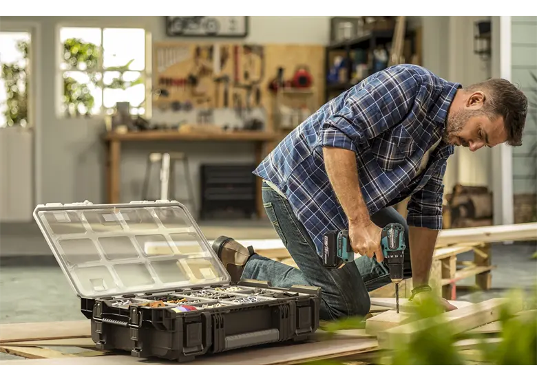 Husky Connect 10-Compartment Small Parts Organizer