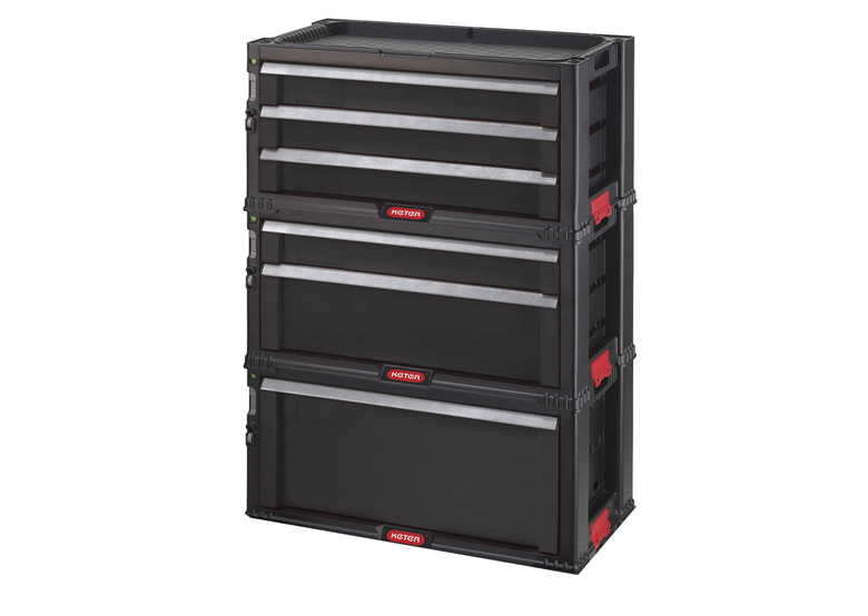 Regał 6 szuflad Tool Chest SET Keter Pro