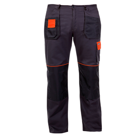 Spodnie grafitowo-pomarańczowe S (48) Lahti Pro L4050348