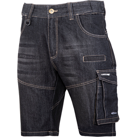 Spodenki wzmocnione jeans czarne L ce Lahti Pro L4070803