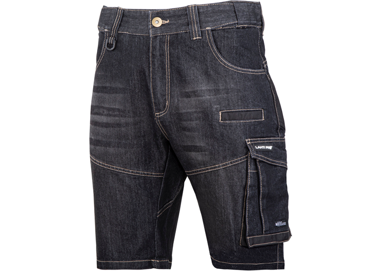 Spodenki wzmocnione jeans czarne 2XL ce Lahti Pro L4070805
