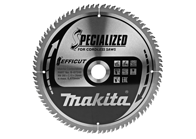 Piła tarczowa Makita SPECIALIZED EFFICUT