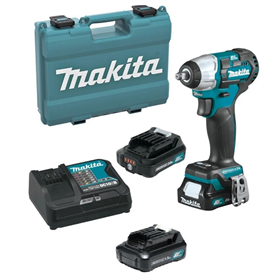 Klucz udarowy Makita TW160DSAE + Akumulator BL1016 (12V max / 1,5 Ah) CXT Makita 632F55-9