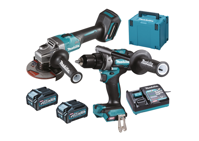 Zestaw Combo XGT 40V Max Makita XGT DK0124G201 2x4,0Ah MAKPAC 4