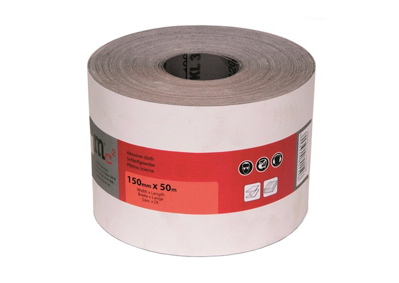 Papier ścierny brązowe rolki150MM 50M P240 MC2 B040000030