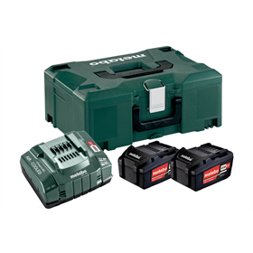 Zestaw 2 akumulatorów 18V Li-Power 5.2Ah z ładowarką ASC 30-36V w MetaLoc Metabo 685065000