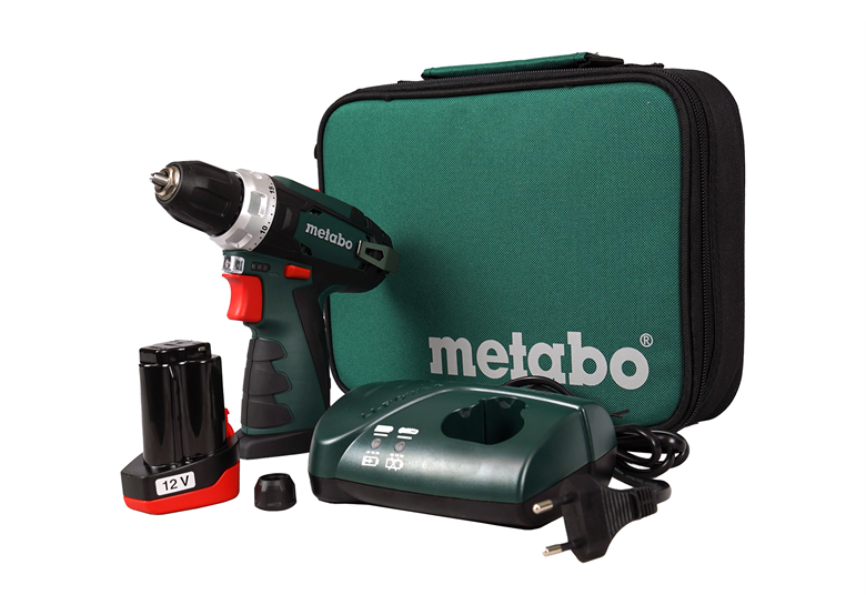 Wiertarko-wkrętarka Metabo PowerMaxx BS 1x2.0Ah