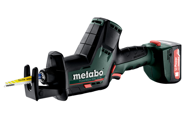 Piła szablasta Metabo PowerMaxx SSE 12 BL metaBOX 145