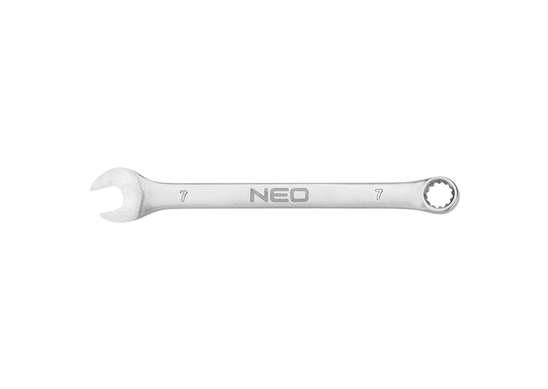 Klucz płasko-oczkowy 7 x 110mm Neo 09-651