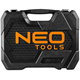 Klucze nasadowe 1/2", zestaw 58 elementów Neo 10-042