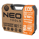 Klucze nasadowe ECO 1/2", 1/4", zestaw 82 elementów Neo 10-058