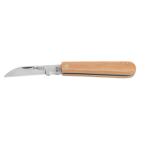 Nóż monterski, drewniane okładki Neo 63-015