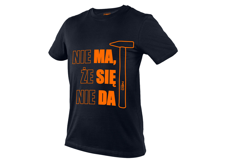 T-shirt z nadrukiem, MA SIĘ DA, rozmiar M Neo 81-642-M