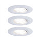 Zestaw: oprawa punktowa ściemniana ruchoma LED 3szt. Calla Paulmann 99931