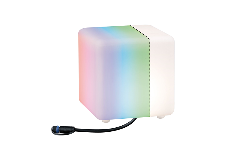 Podświetlany moduł Outdoor Plug and Shine Cube ZigBee Paulmann PL94268