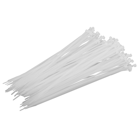 Opaski zaciskowe nylon białe, 4.8x300mm, 100szt. Proline 59131B