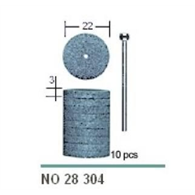 Tarcza szlifierska karborundowa O 22 mm, 10 szt, Proxxon PR28304