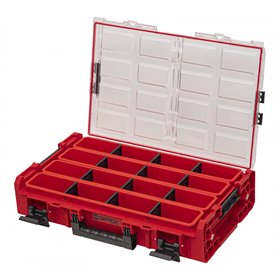 Organizer z bardzo długimi kubełkami Qbrick System ONE 2.0 ORGANIZER XL LONG BIN RED Ultra HD