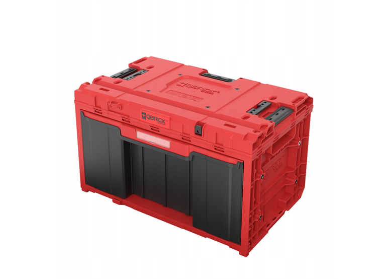 Skrzynka z szufladą Qbrick System ONE DRAWER 1 TOOLBOX 2.0 Red Ultra HD Custom