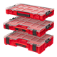 Organizer z wyjmowanymi kubełkami Qbrick System PRO ORGANIZER 100 RED Ultra HD