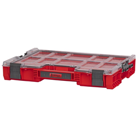 Organizer z wyjmowanymi kubełkami Qbrick System PRO ORGANIZER 200 RED Ultra HD