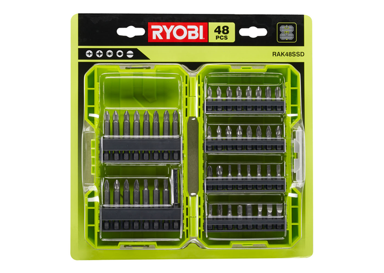 Zestaw bitów 48szt. Ryobi RAK48SSD