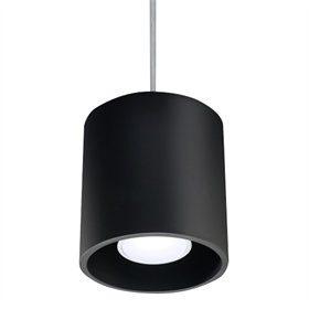 Lampa wisząca ORBIS 1 czarny Sollux Lighting Deep Space