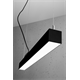 Lampa wisząca PINNE 117 czarna Sollux Lighting Toro TH.066