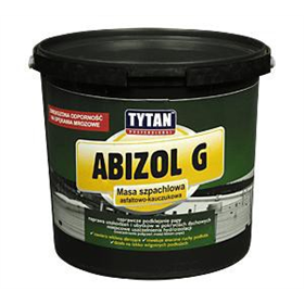 Abizol g masa szpachlowa bitumiczna 1kg Tytan ABIZOL G1K