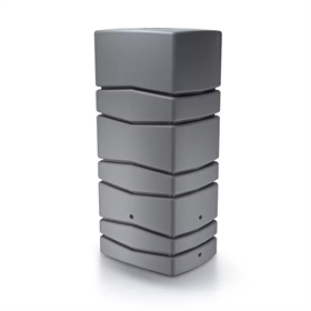 Zbiornik na deszczówkę 650l AQUA TOWER smooth gray Waterform IDTC650-429U