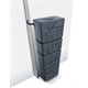 Zbiornik na deszczówkę 350l TOWER STONE smooth gray Waterform IDTST350-429U