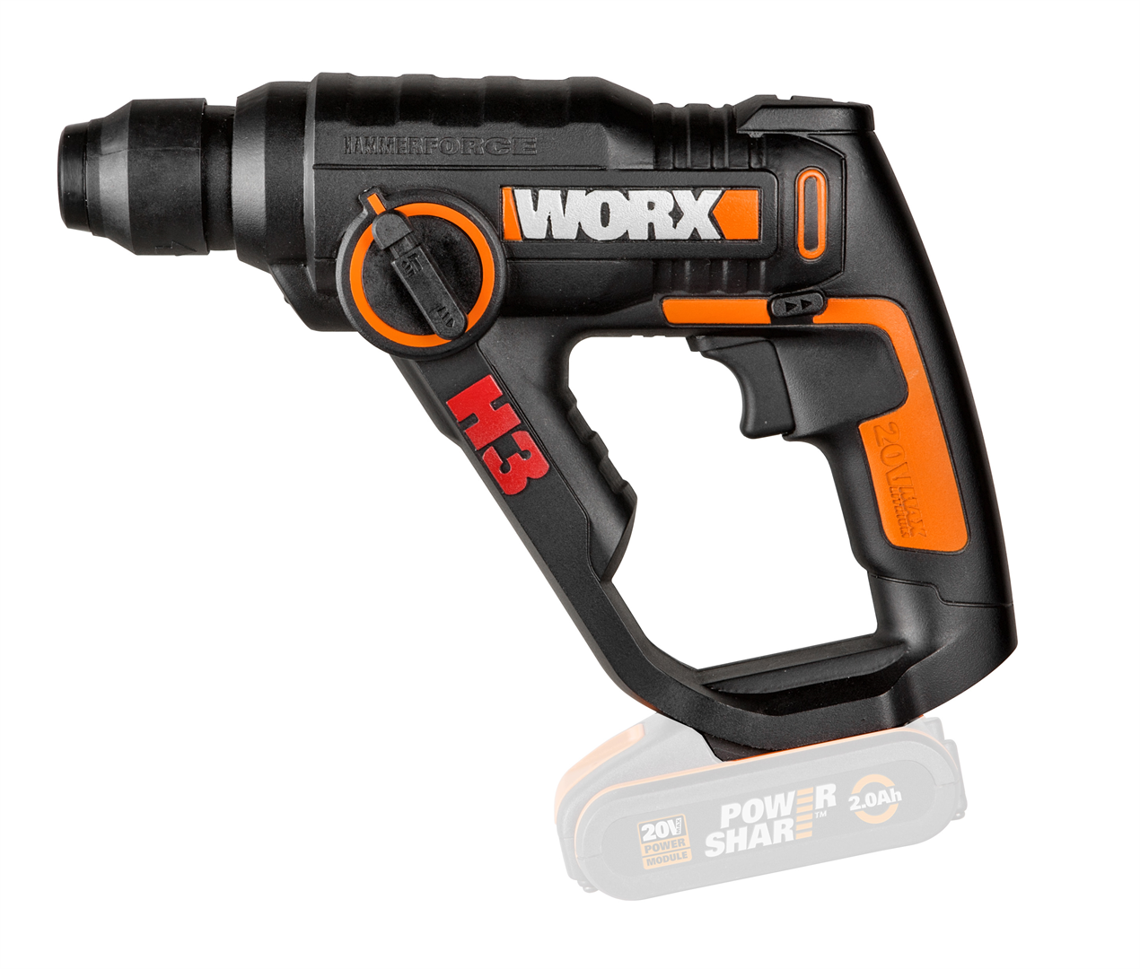 M otowiertarka Worx Power Share WX390.9 Narzedzia.pl