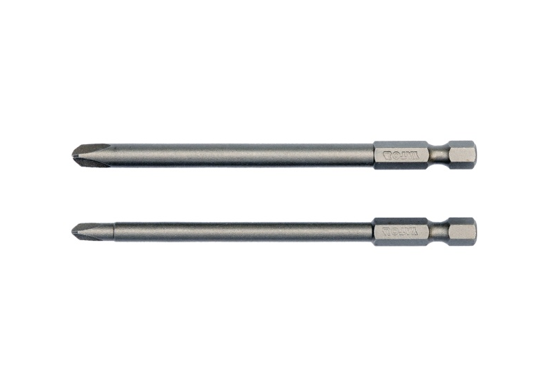 Bity długie tri-wing nr2, x 100mm nr4, x 100 Yato YT-0497