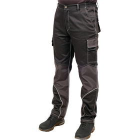 Spodnie z elastanem czarne XL Yato YT-79443